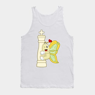 Chess piece King Butterfly Chess Tank Top